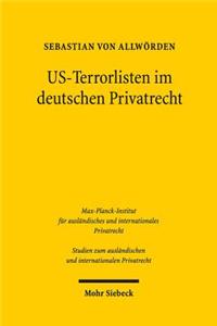 US-Terrorlisten im deutschen Privatrecht