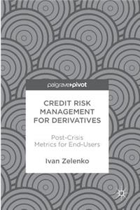 Credit Risk Management for Derivatives