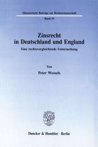 Zinsrecht in Deutschland Und England