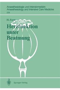 Herzfunktion Unter Beatmung