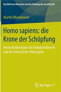 Homo sapiens: die Krone der Schöpfung