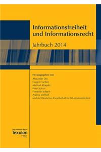 Informationsfreiheit Und Informationsrecht - Jahrbuch 2014