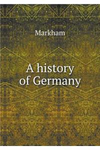 A history of Germany