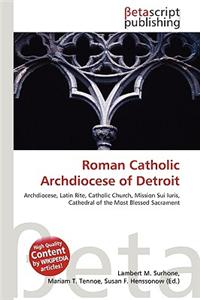 Roman Catholic Archdiocese of Detroit