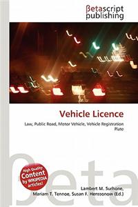 Vehicle Licence