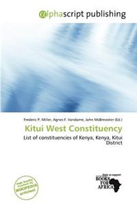 Kitui West Constituency