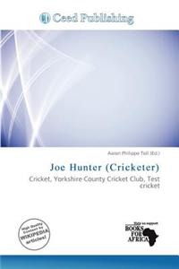 Joe Hunter (Cricketer)