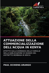 Attuazione Della Commercializzazione Dell'acqua in Kenya