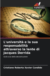 L'università e la sua responsabilità attraverso la lente di Jacques Derrida
