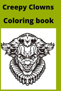 Creepy Clowns Coloring book