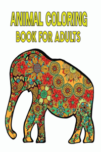 Animal Coloring Book For Adults