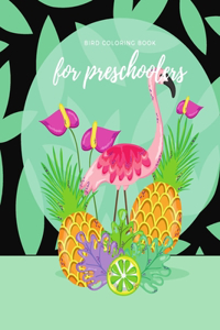 Flamingo Bird Coloring Book for Preschooler