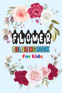 Flower Coloring Book for Kids