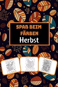 Spaß beim Färben Herbst