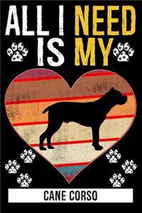 All I Need Is My CANE CORSO