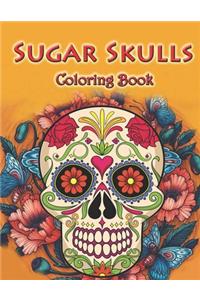 Sugar Skulls Coloring Book