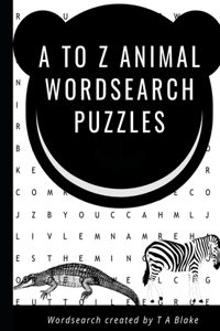 A to Z Animal Wordsearch Puzzles