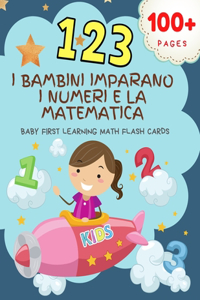 123 I Bambini Imparano I Numeri e la Matematica Baby First Learning Math Flash Cards