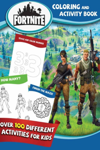 Fortnite Jumbo Coloring And Activity Book