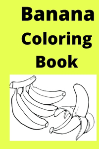 Banana Coloring Book