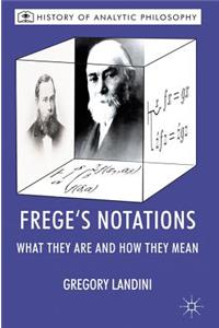 Frege’s Notations