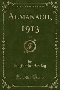 Almanach, 1913, Vol. 27 (Classic Reprint)
