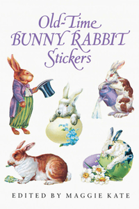 Old-Time Bunny Rabbit Stickers