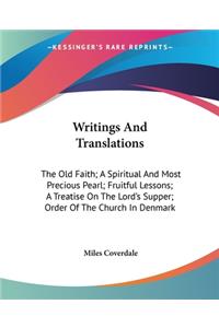 Writings And Translations