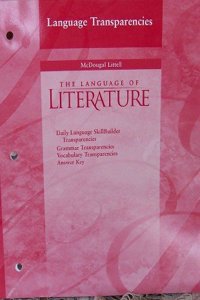 McDougal Littell Language of Literature: Language Transparencies Grade 7