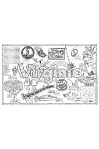 Virginia Symbols & Facts Funsheet - Pack of 30