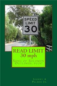 Read Limit - 30 mph (Minimum Person History)