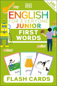 English for Everyone Junior First Words Flash Cards