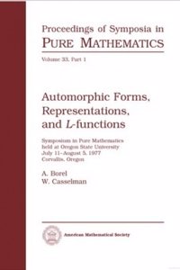 Automorphic Forms, Representations and L-functions