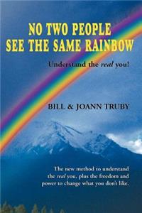 No Two People See the Same Rainbow