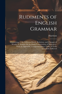 Rudiments of English Grammar