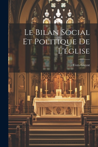 Le Bilan Social Et Politique De L'église