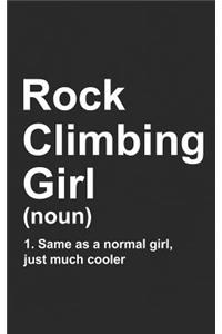 Rock Climbing Girl