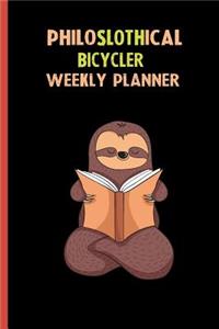 Philoslothical Bicycler Weekly Planner