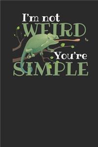 I'm Not Weird You're Simple