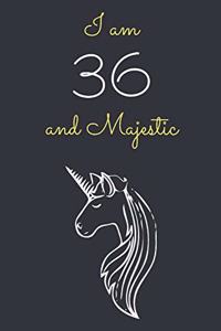 I am 36 and Majestic