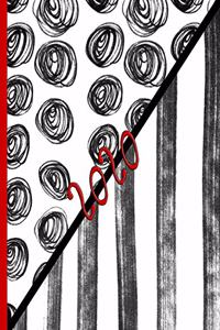Black and White Graphic Chalk Circles and Lines