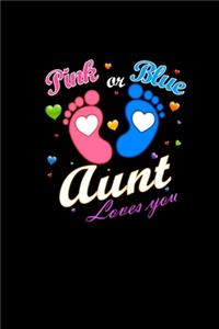 Pink Or Blue Aunt Loves You
