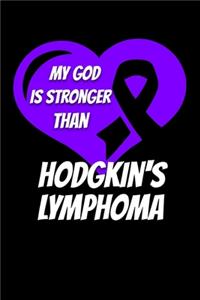 My God Is Stronger Than Hodgkin's Lymphoma