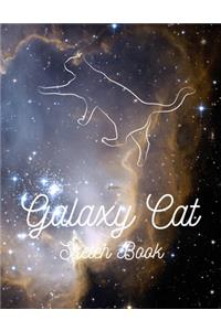 Galaxy Cat Sketch Book