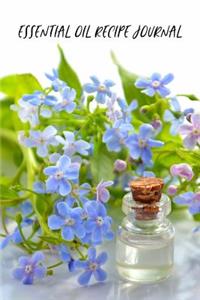 Essential oil recipe journal