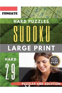 Sudoku Hard Puzzles Large Print