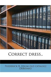 Correct Dress..