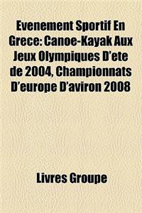 Evenement Sportif En Grece