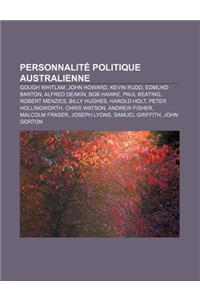 Personnalite Politique Australienne