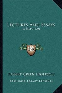 Lectures And Essays